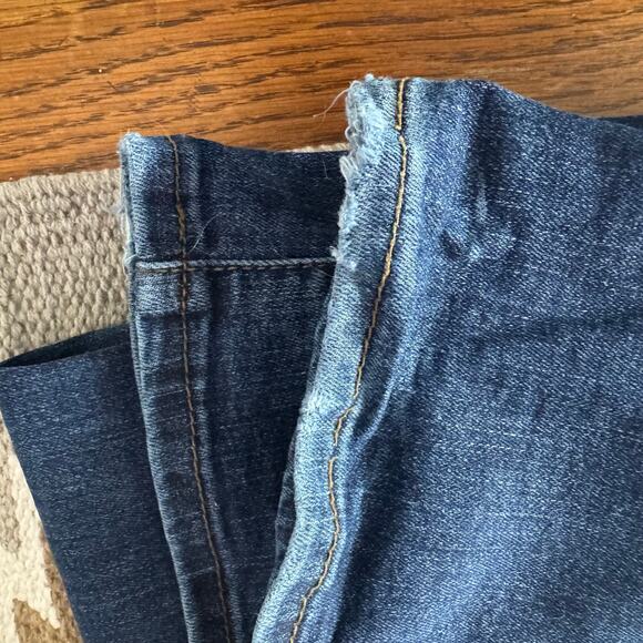 Kut From the Cloth Jeans Women 6 Blue Bootcut Western Boho Dark Wash High Rise - Picture 10 of 11